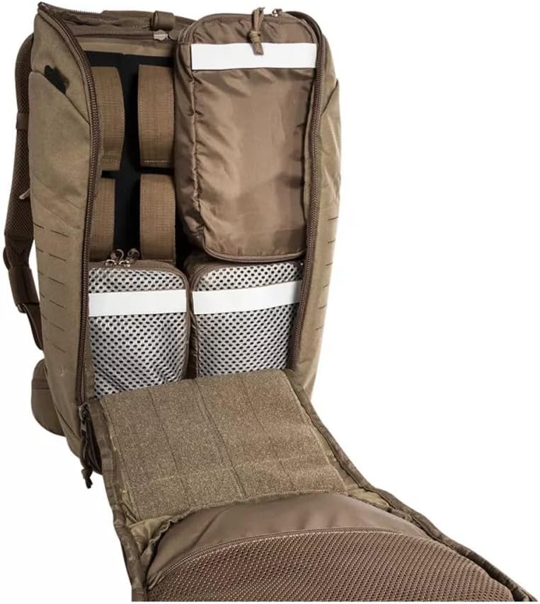 Tasmanian Tiger Modular Pack 30, Tactical MOLLE Backpack with Internal Storage Pouches and Holster, Multicam