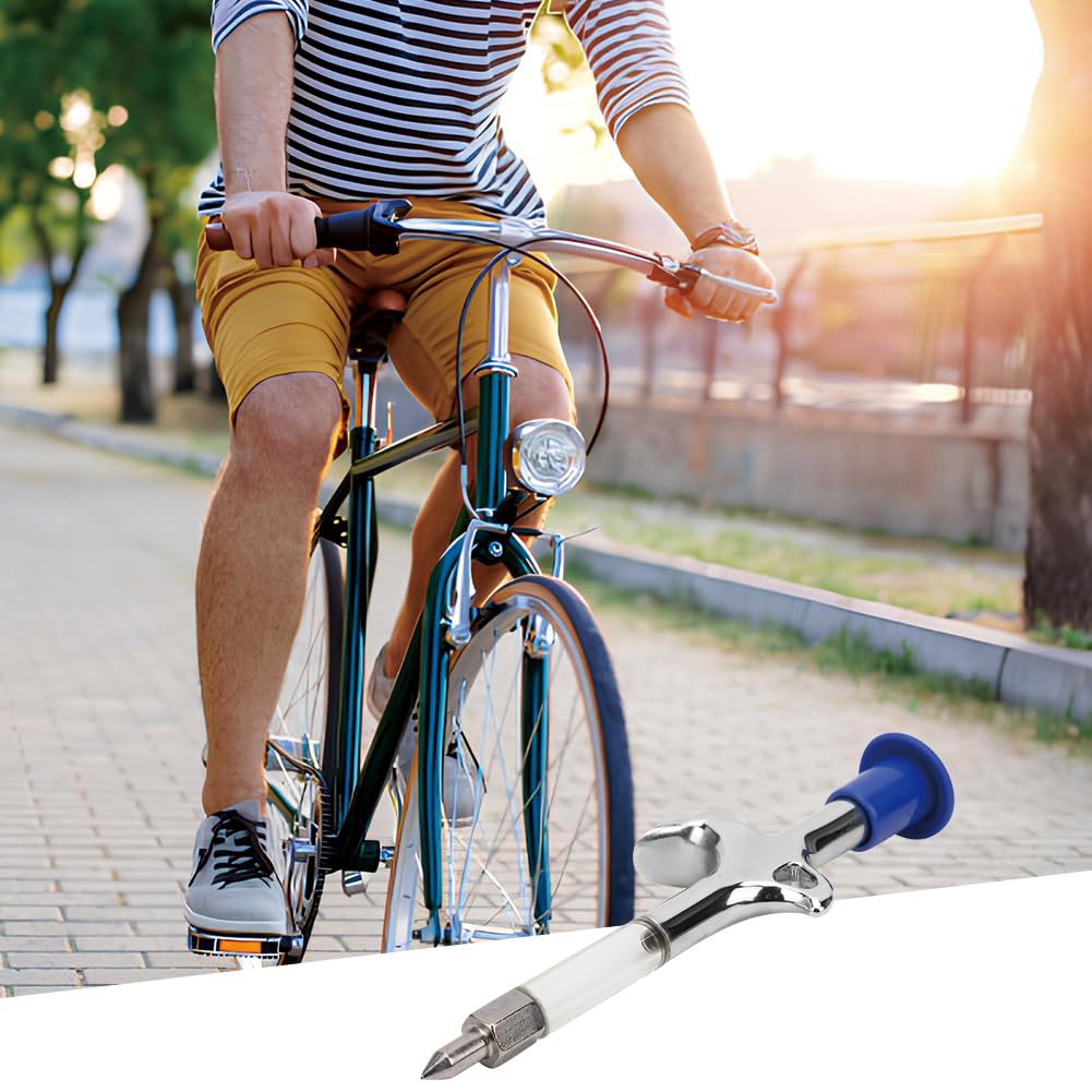 Leopacat Bicycle Grease Tool, Bike Grease Injector, Tool Tip Repair Accessories Oiling Tool Lubricant Injector Bearing for Mountain Greasing Headset Bearings Nozzle Syringe Flywheel Hubs Brackets