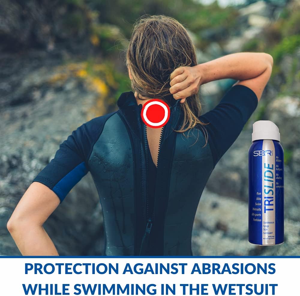 Anti-Chafe Continuous Spray Skin Lubricant Body Friction Protection | Prevents Blistering and Chafing | Providng Long-Lasting Comfort and Protection (Pack of 1)