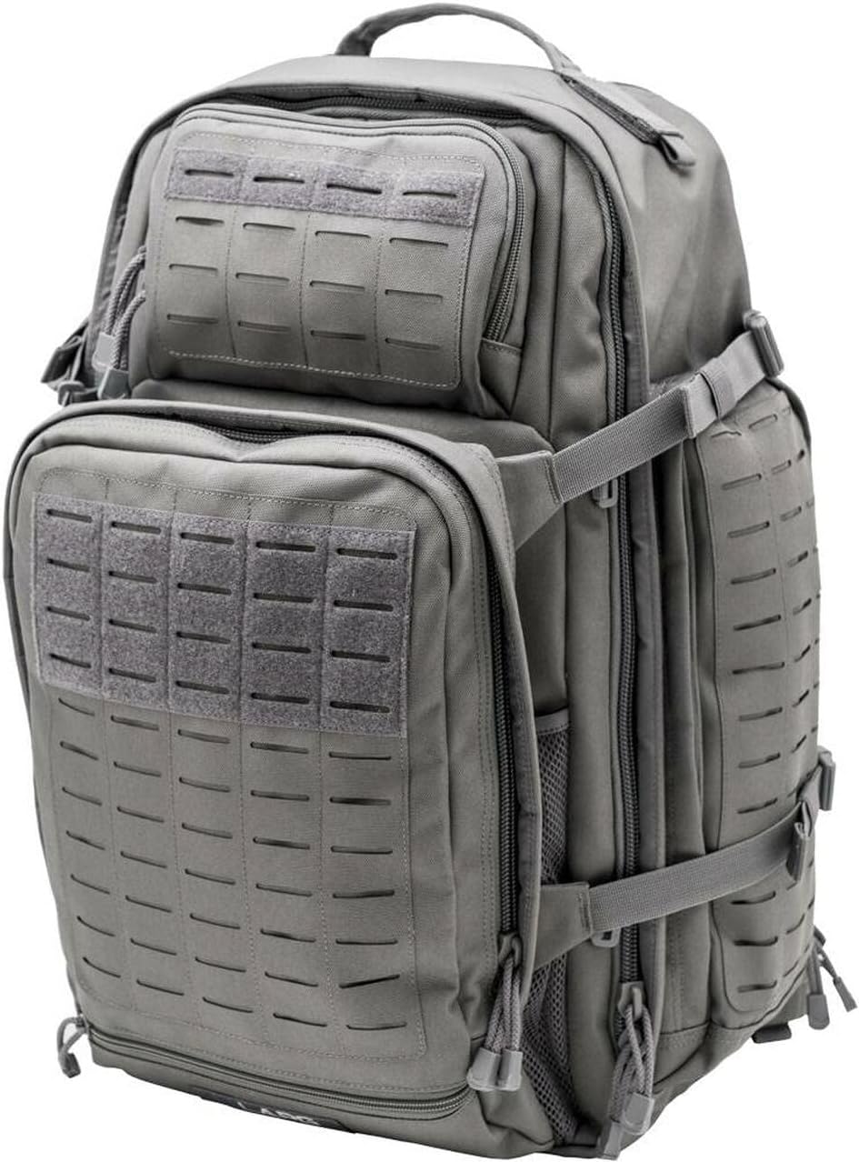 LAPG Atlas 72 Hour Tactical Backpack for Men & Women, Large Bug Out Bag with MOLLE System, Hiking Hunting Combat Backpack, Coyote
