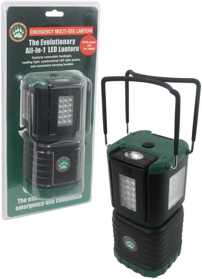Emergency Lantern - All in 1 Multi-use LED Lantern with Flashlight and Reading Light