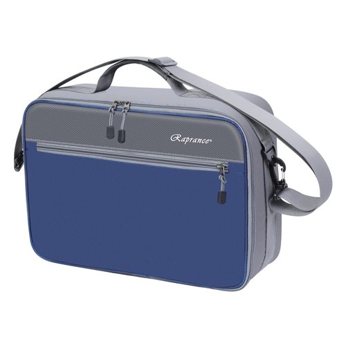 Raprance Fly Fishing Reel Case ,Customizable Dividers Shockproof Storage Box,Portable Travel Storage with Protection, Blue