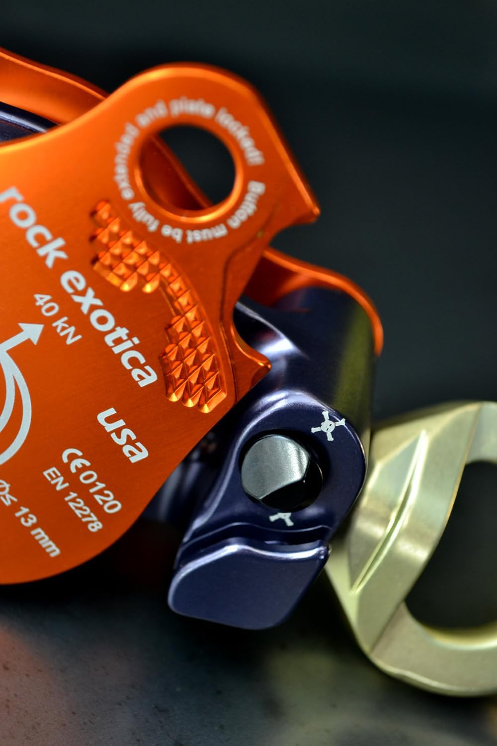 Rock Exotica Omni-Block 2.0" Double Pulley - Swivel Pulley for Climbing, Professional Climbing and Rigging Systems – Made in the Usa