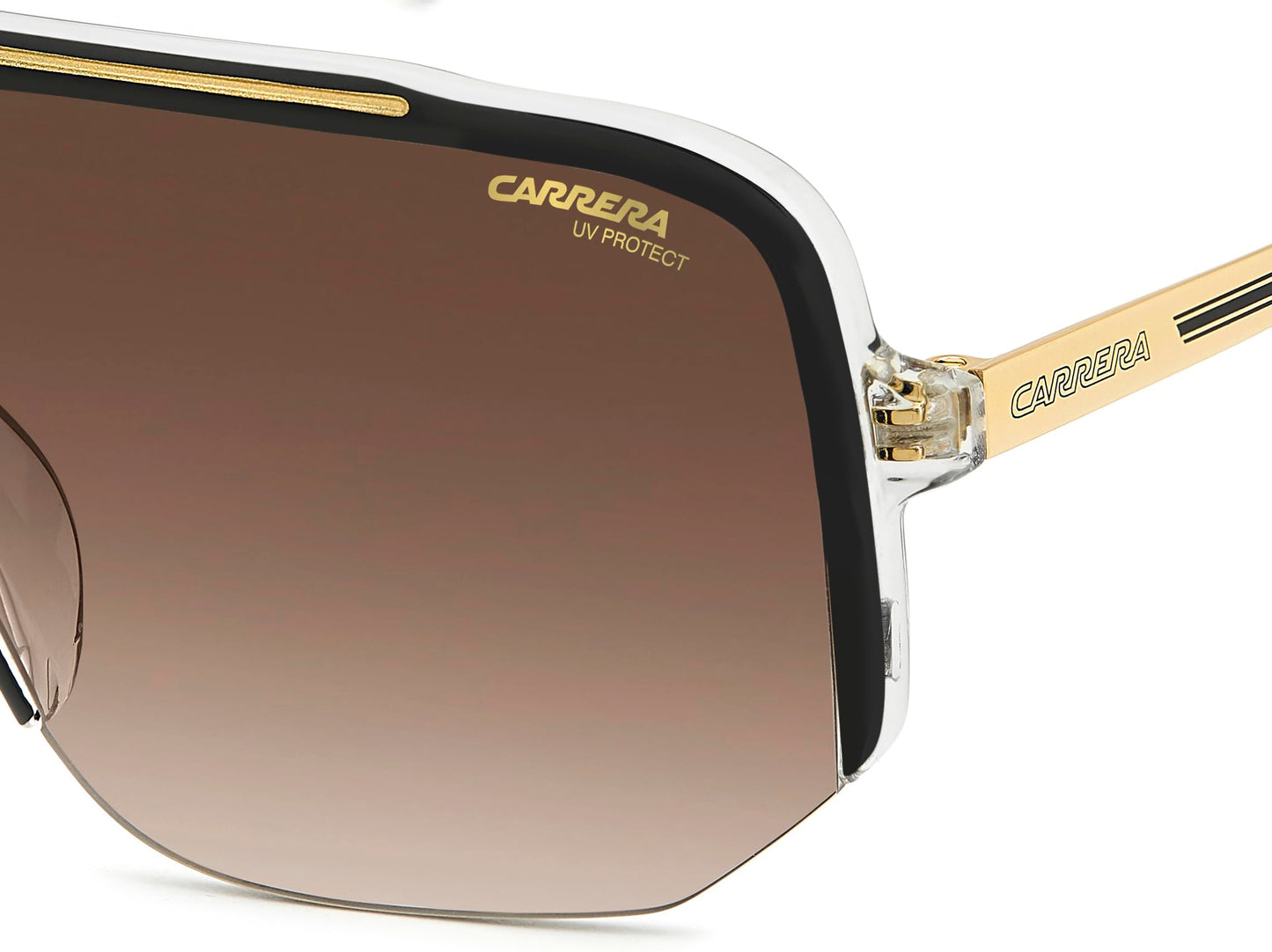 Carrera 1060/S Black Gold/Brown Shaded 99/1/140 unisex Sunglasses