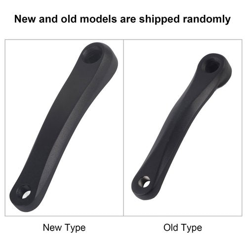 Respicefinem Bike Crank Arm Aluminum Alloy Left Single Chain Crank Arm 170mm Arm Replacement for Mountain Bike Road Bike Repair Replacement Accessory Compatible