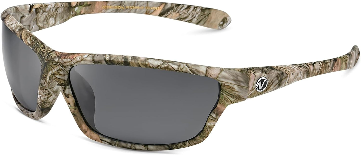 Nitrogen Polarized Wrap Around Sport Sunglasses for Men Women UV400 Driving Fishing Running Sun Glasses