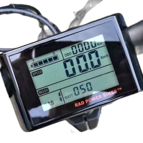NULKOMMA Electric Bicycle LCD Display Meter Bike Computer Intelligent Display Waterproof 5-pin Male Connector 48V Ebike Speed Control Panel