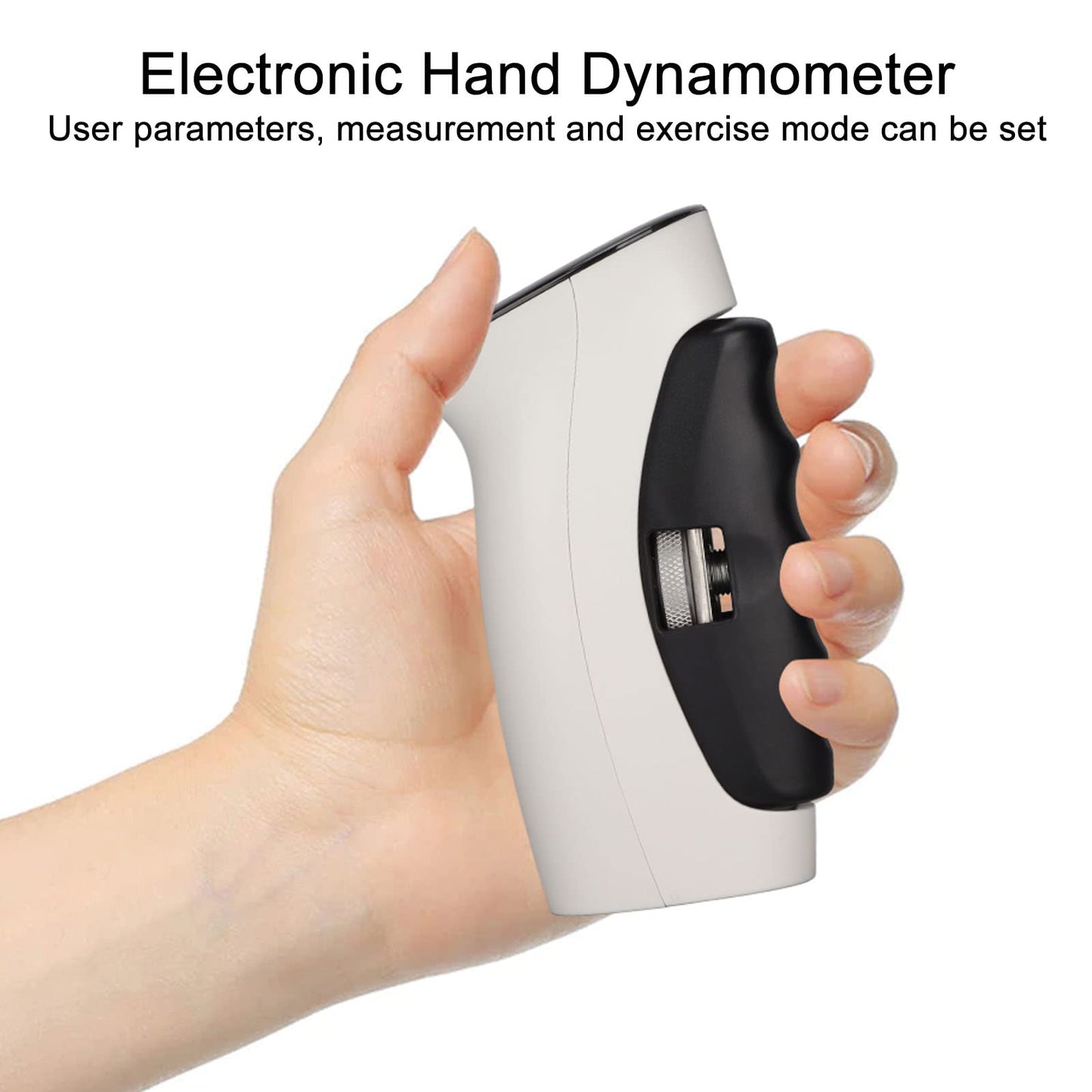 Hand Grip Strength Dynamometer, LED Display Accurate Measurement Digital Hand Dynamometer Adjustable Grip Distance Intelligent for Rehabilitation Training