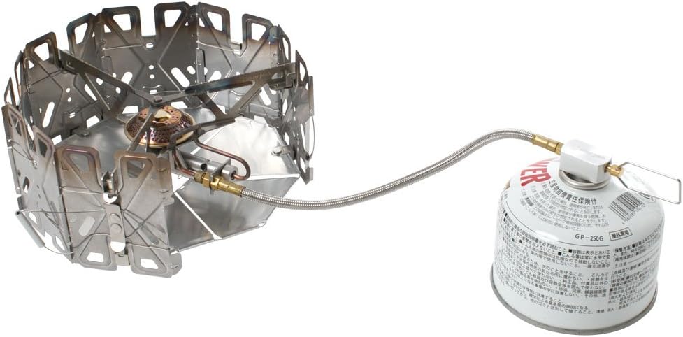 Snow Peak GeoShield Portable Camping Stove - Lightweight & Durable, One Size