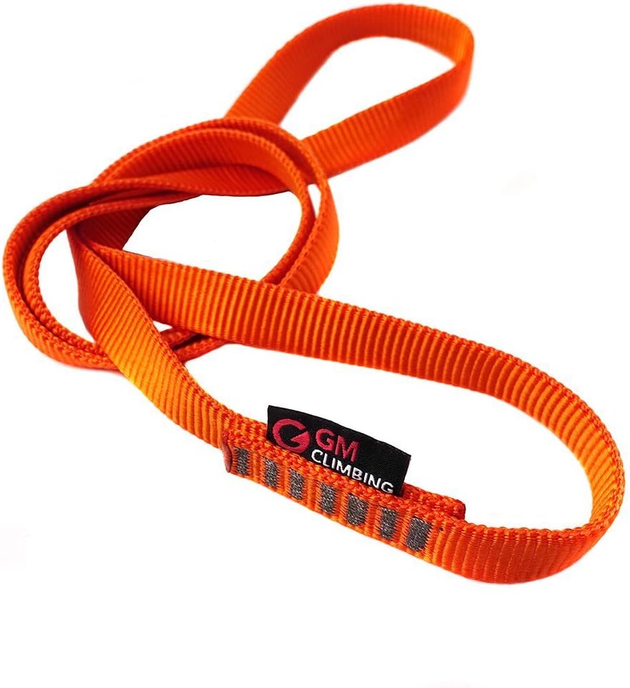 16mm Nylon Sling Runner - GM CLIMBING 22kN / 4950lbf CE UIAA Certified for Climbing