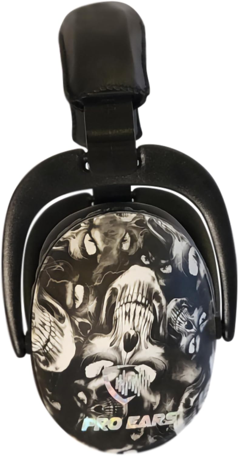 Pro Ears ReVO Passive Ear Muffs, Perfect for Children & Adults with Smaller Heads, NRR 25, Comfortable Fit w/Proform Leather