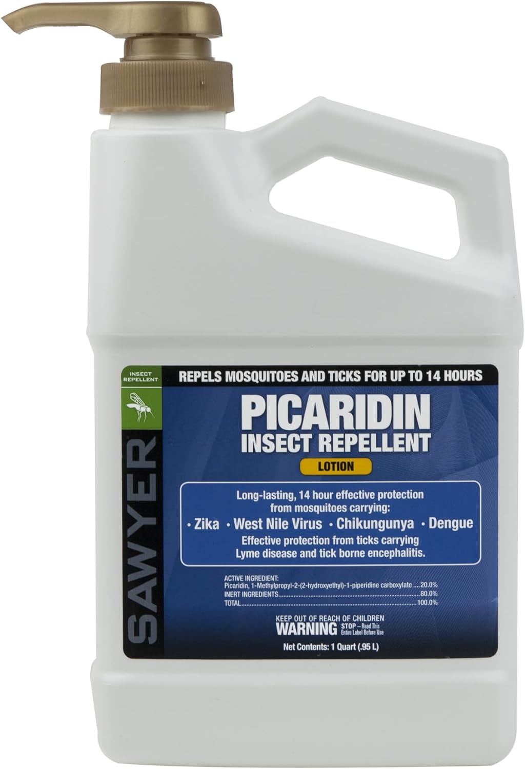 Sawyer Products SP564 Premium Insect Repellent with 20% Picaridin, Lotion, 4-Ounce