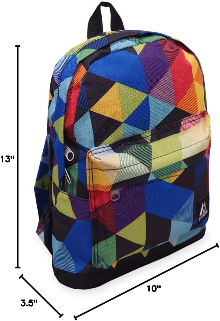 Everest Junior Prism Backpack - One Size, Durable & Stylish for Kids
