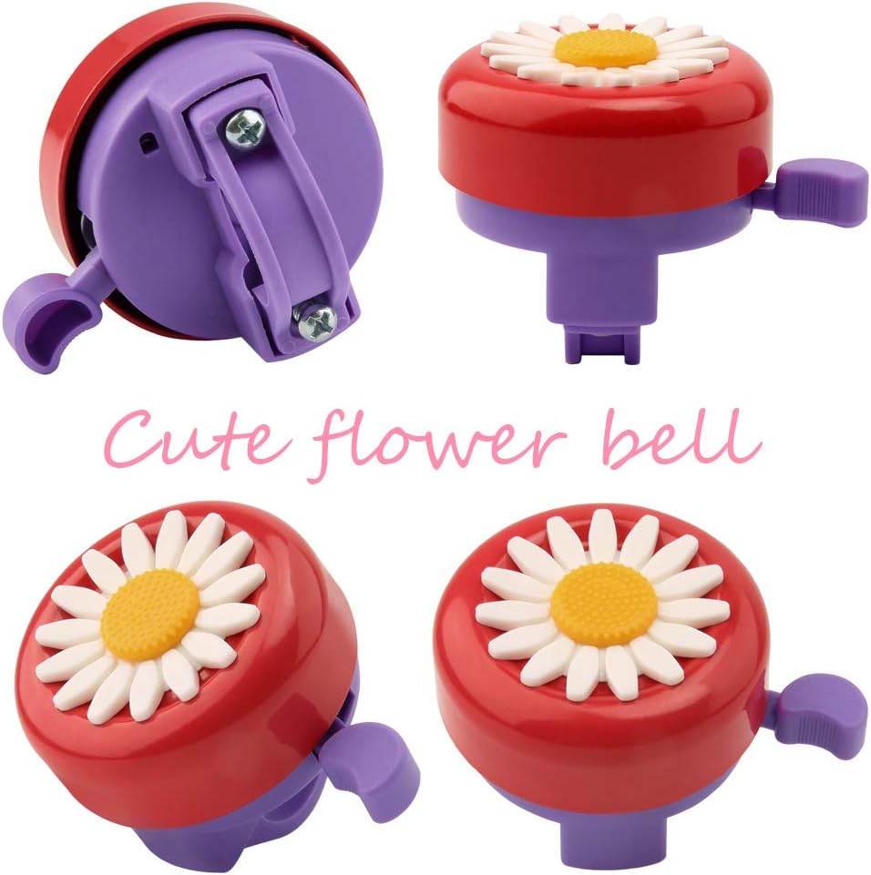 Kid's Bike Bell, Bicycle Bell for Girls, Bike Horn, Toddler Bike Bells