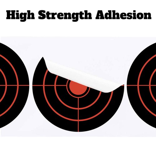 LikeLety 4 Inch-200 Pack Splatter Targets, Adhesive Shooting Target Stickers for BB Gun, Pellet Gun, Airsoft, Pistol, Rifle Shooting Practice