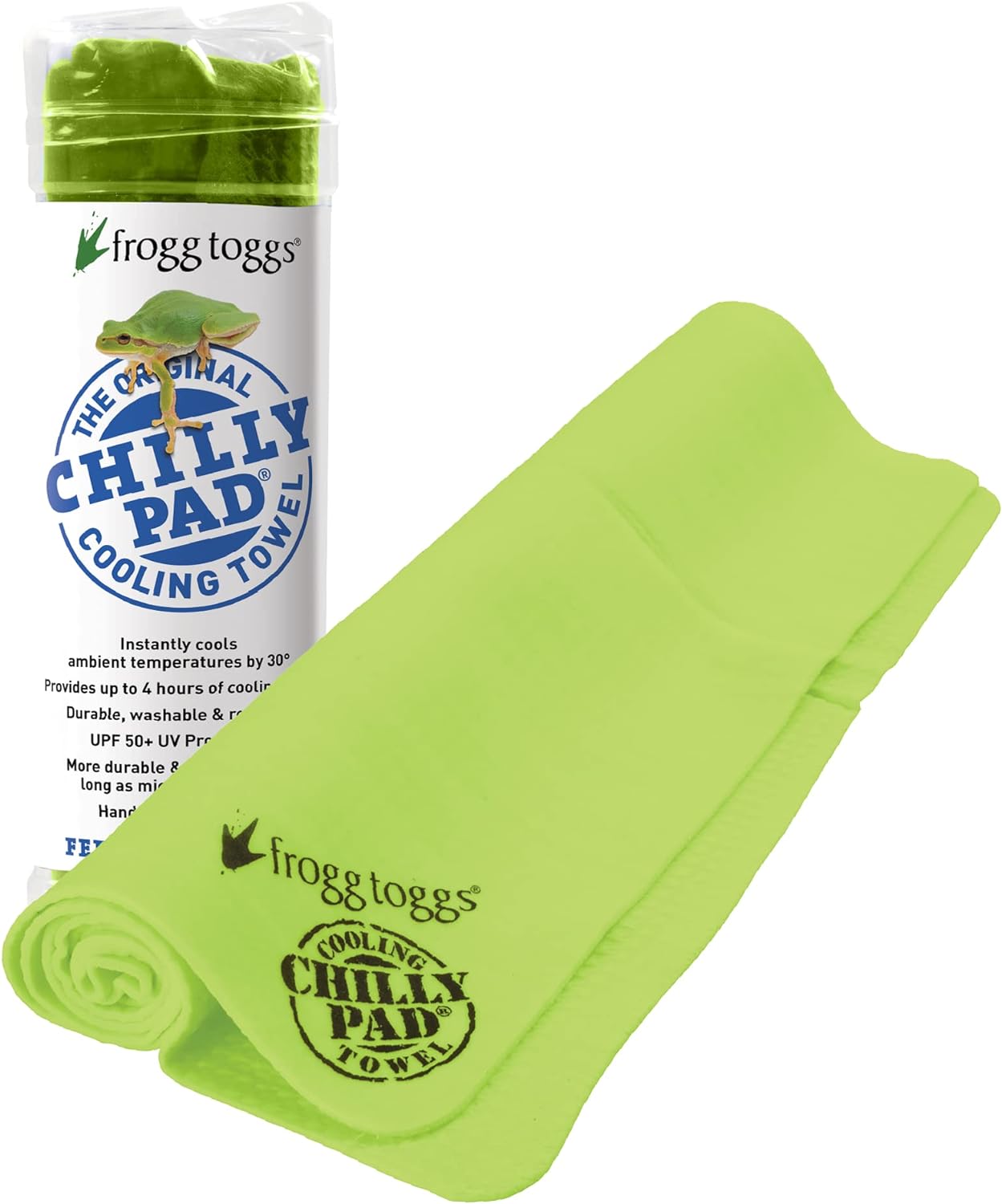 Chilly Pad Cooling Towel | Instant & Reusable | Sports Neck Towel 33x13 - Sky Blue