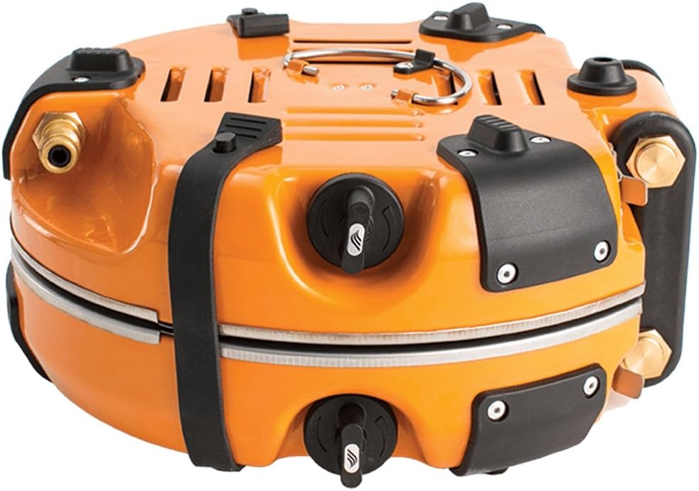 Jetboil Genesis 2-Burner Propane Stove Grey/Orange Black One Size