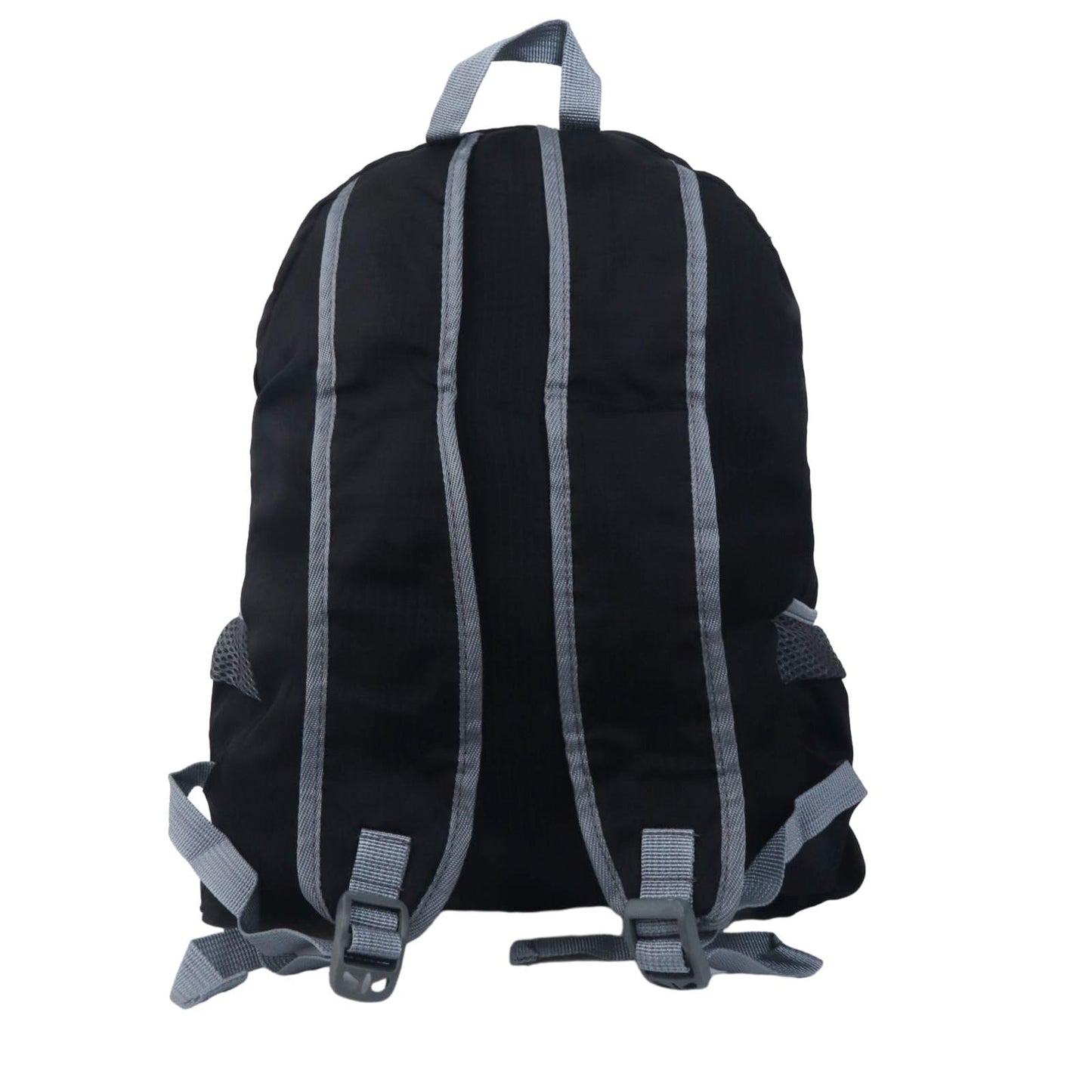 25L Backpack Packable Foldable Ultra Lightweight Water Resistant Durable Camping Outdoor Mountaineering Riding Travel Daypack (Black)