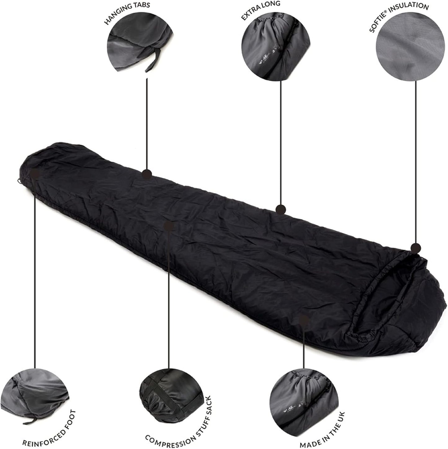 Snugpak Softie 3 Merlin Sleeping Bag 41F