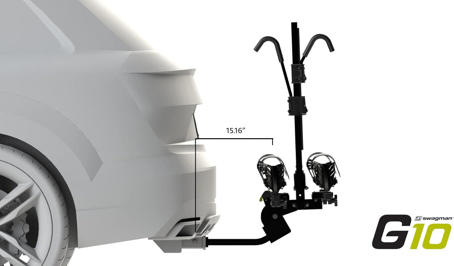 Swagman G10 Hitch Mount Bike Rack, OS