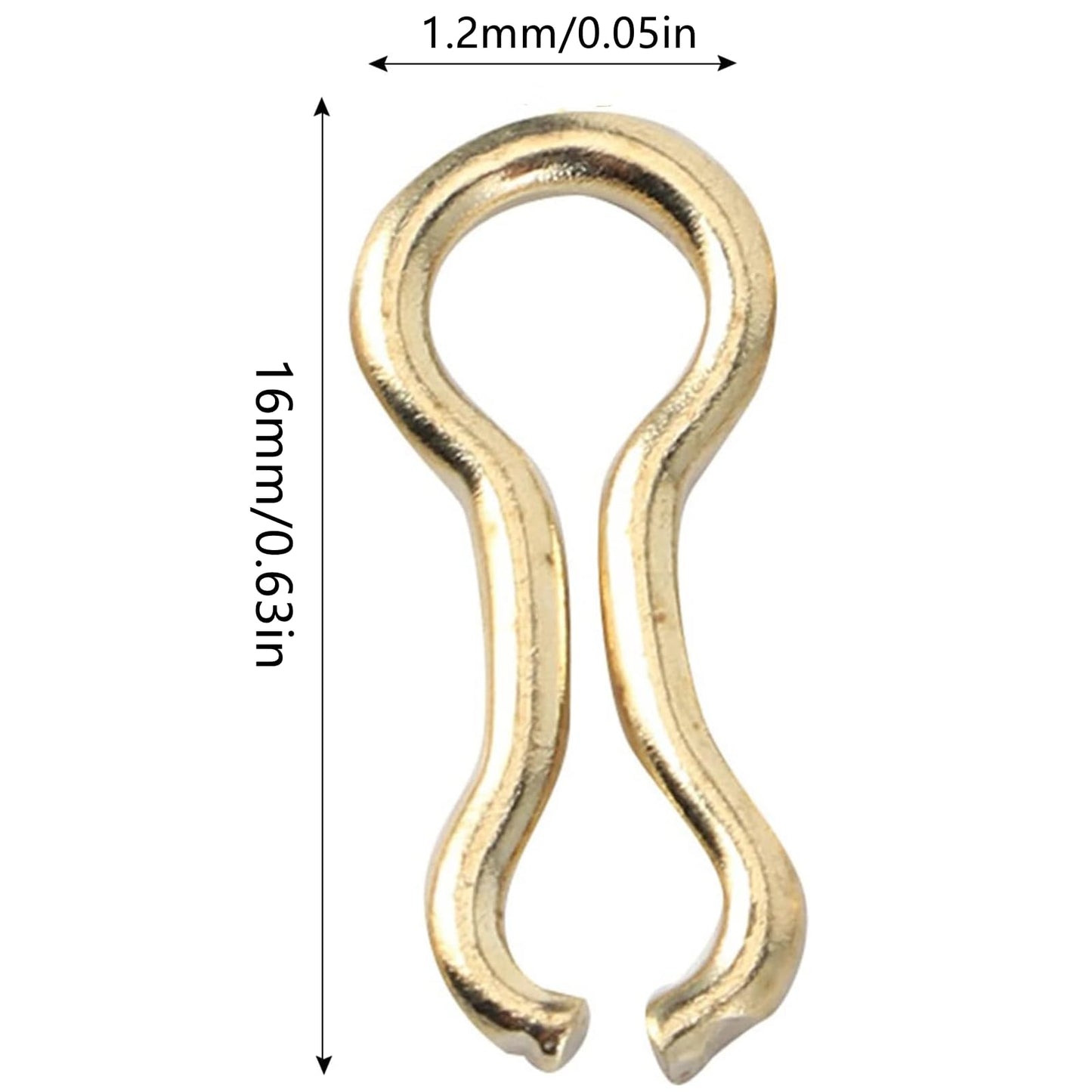 200 Pcs Sinker Wire Eye Fishing Weight Mold for Lead Weights - Fishing Lures Eyelet Stainless Steel Loops Eyelets Swivels Clip - Tackle Accessories
