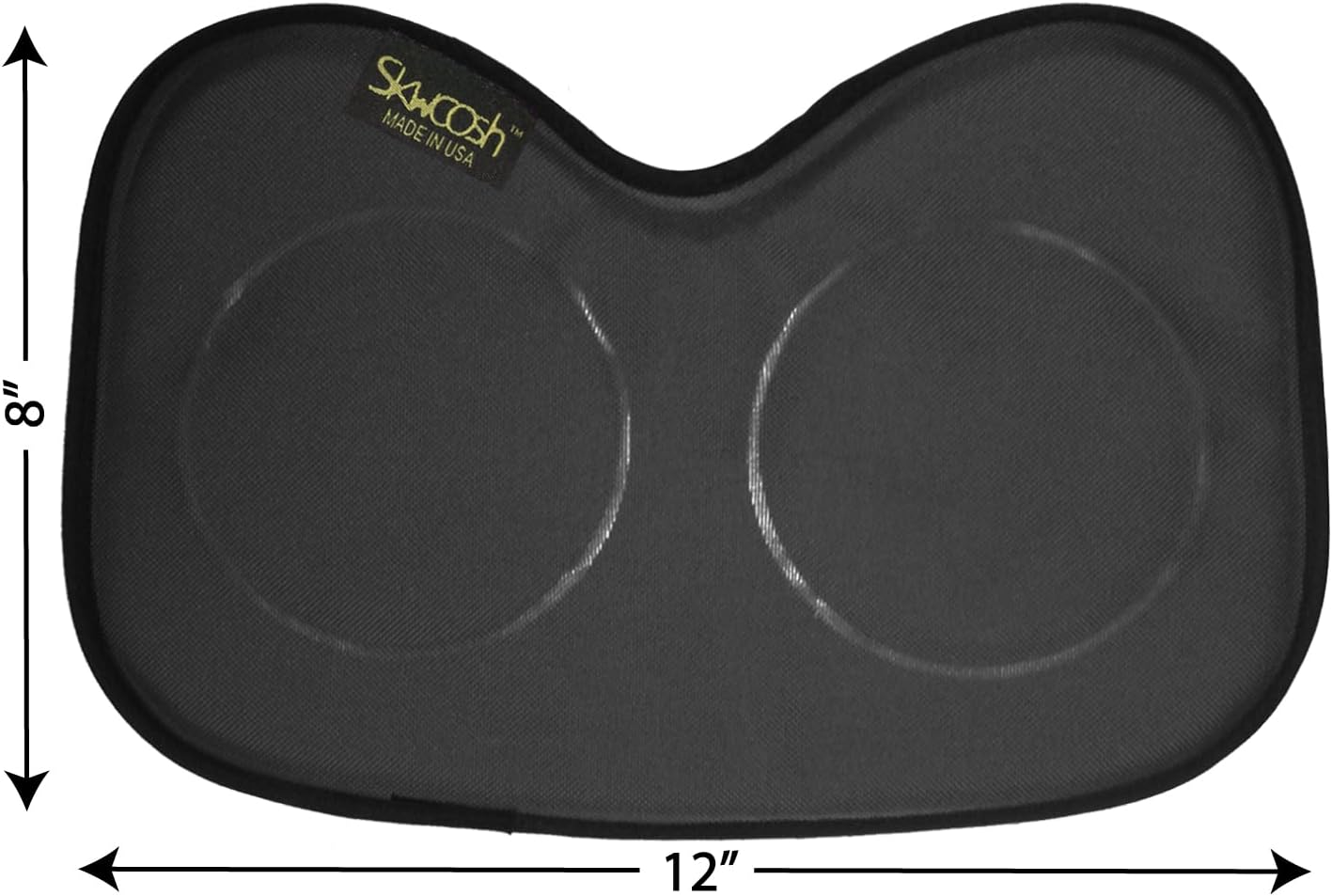 Skwoosh Row Pad Seat Cushion for Masters, Students, Scullers, Dragonboat, Outriggers, Accessories | Fits Concept2 | Gel Pressure Sitz Bone Comfort Relief | Made in USA (Royal Blue)