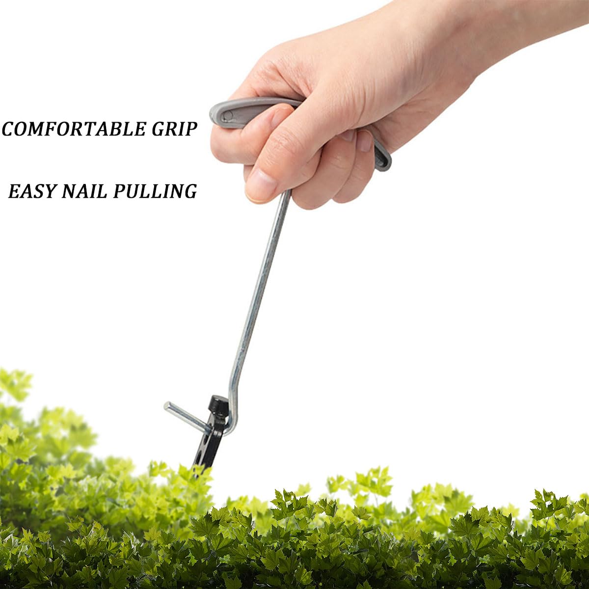 LAIYOHO 3 Pcs Outdoor Tent Peg Puller Extractor with Plastic Handles, Portable Tool for Camping and Other Outdoor Activities.