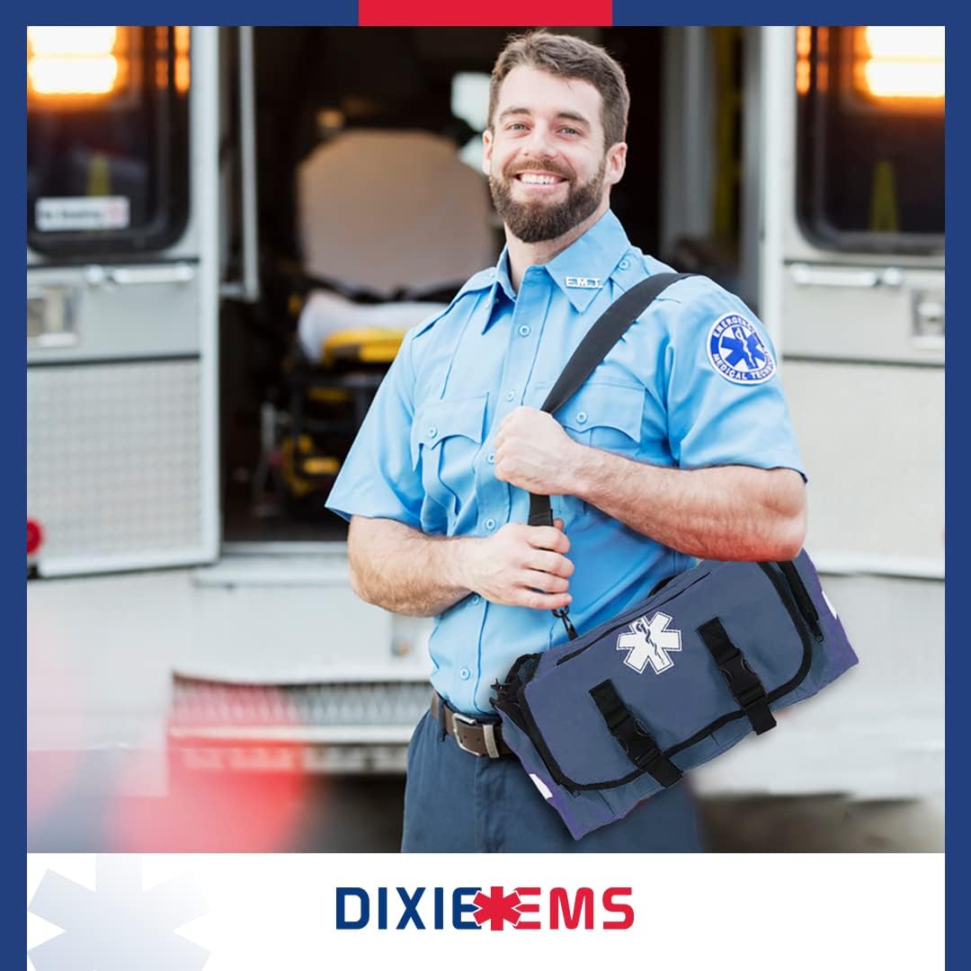 Dixigear First Responder On Call Trauma Bag W/Reflectors - Red