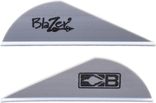Bohning Blazer Vanes Silver 100 pk.