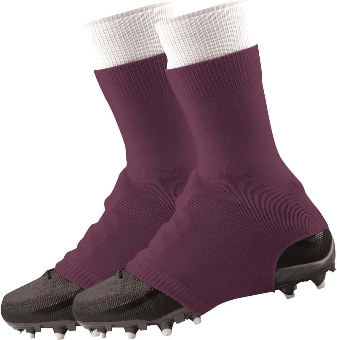 TCK Football Spat Cleat Covers - Lace Covers Youth and Adult Sizes for Boys Girls Men Women Soccer