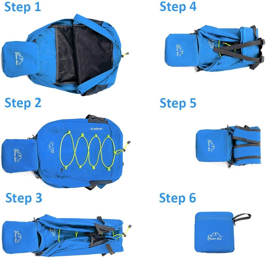 25L Outdoor Ultralight Foldable Backpack for Campaing Hiking Travelling