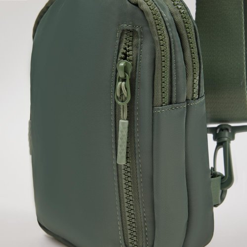 VAKAER Convertible Sling Backpack for Women & Men – Lightweight 3-in-1 Crossbody Daypack with Adjustable Strap, Anti-Theft Pocket, Water-Resistant Small Travel Bag (Green)