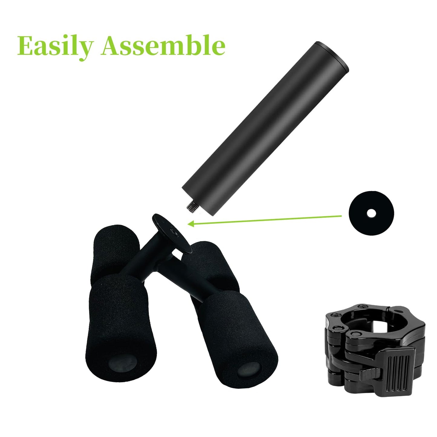 CONFTO Tib Bar, Tibia Dorsi Calf Raise Machine, Tibialis Trainer, Knees Over Toes Equipment for Strengthening Lower Leg Muscles Calves/Shins/Ankles, Fits 2" Olympic Weight Plates