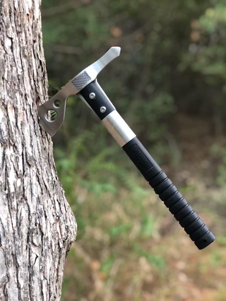 SOG FastHawk- Lighter, Faster, Agile Throwing Hatchet, Versatile Survival Tactical Axe for Competition Throwing and Camping, Hunting and Packing-Black (F06TN-CP)