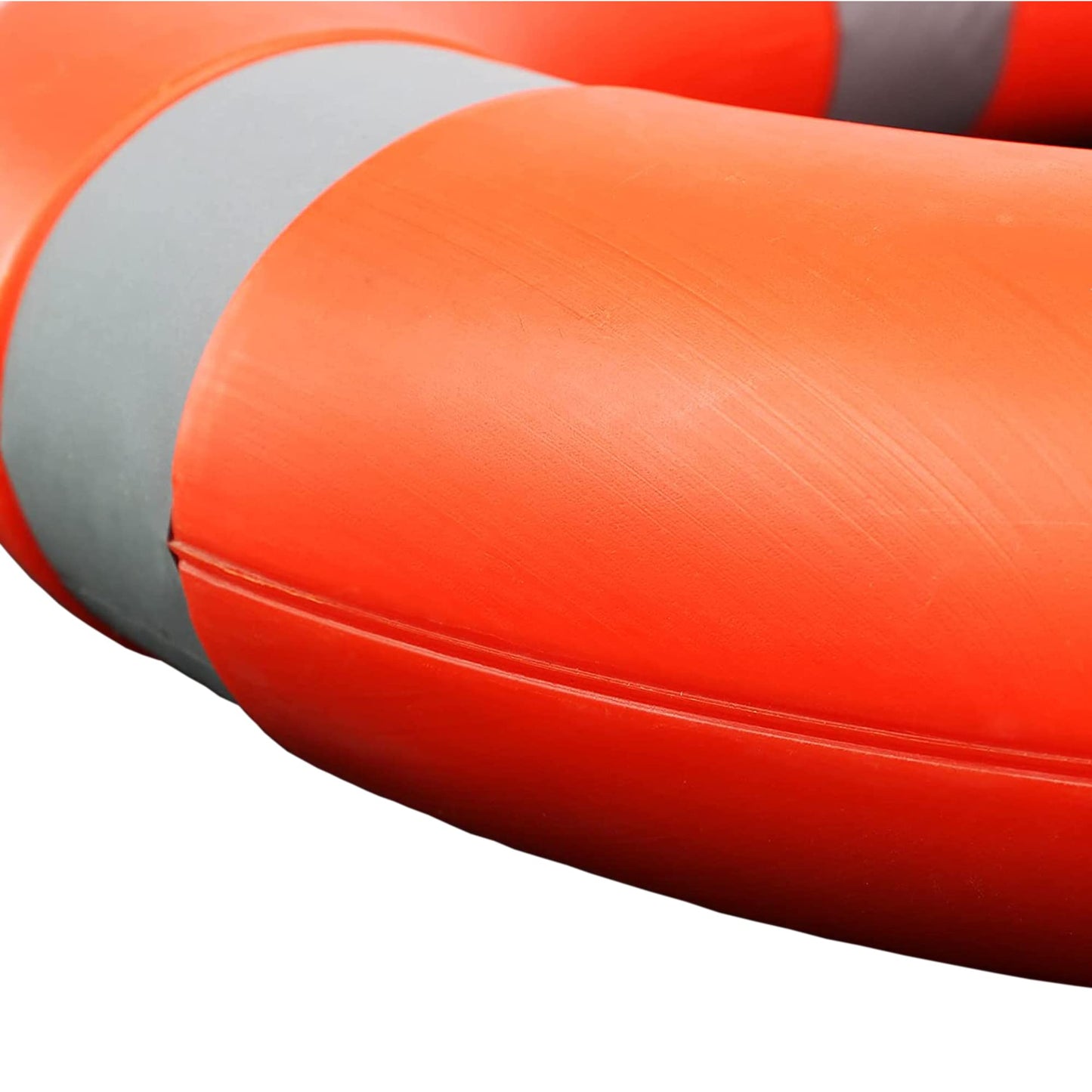 Life Ring 28" Boat Throw Rings,Life Rings with Reflective Tape & Grab Lines, Orange Life Ring for Boats,Outdoor Professional Water Life Rings, with Orange Grab Lines (8mm×20m)