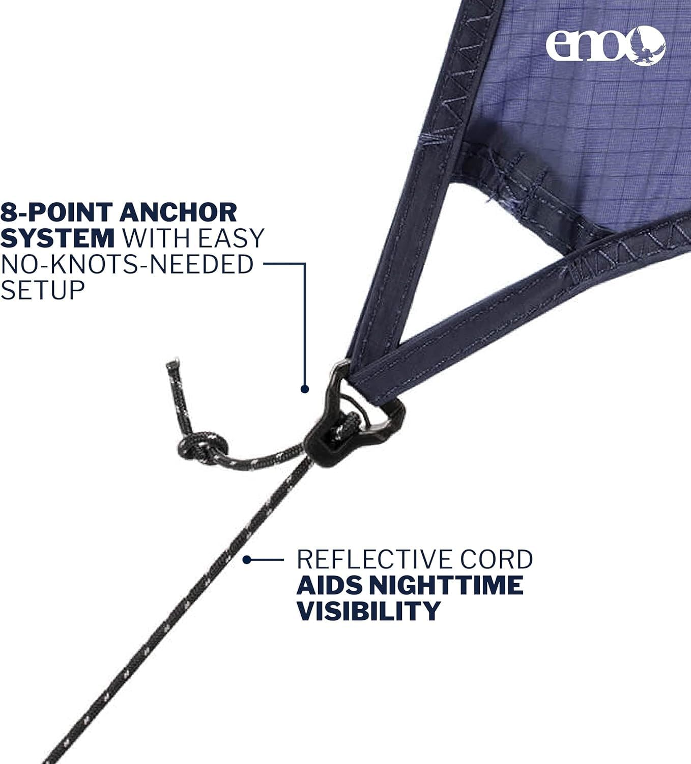 ENO, Eagles Nest Outfitters DryFly Rain Tarp, Ultralight Hammock Accessory