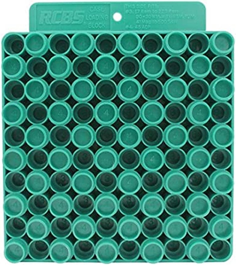 RCBS 09452 Universal Case Loading Block Green