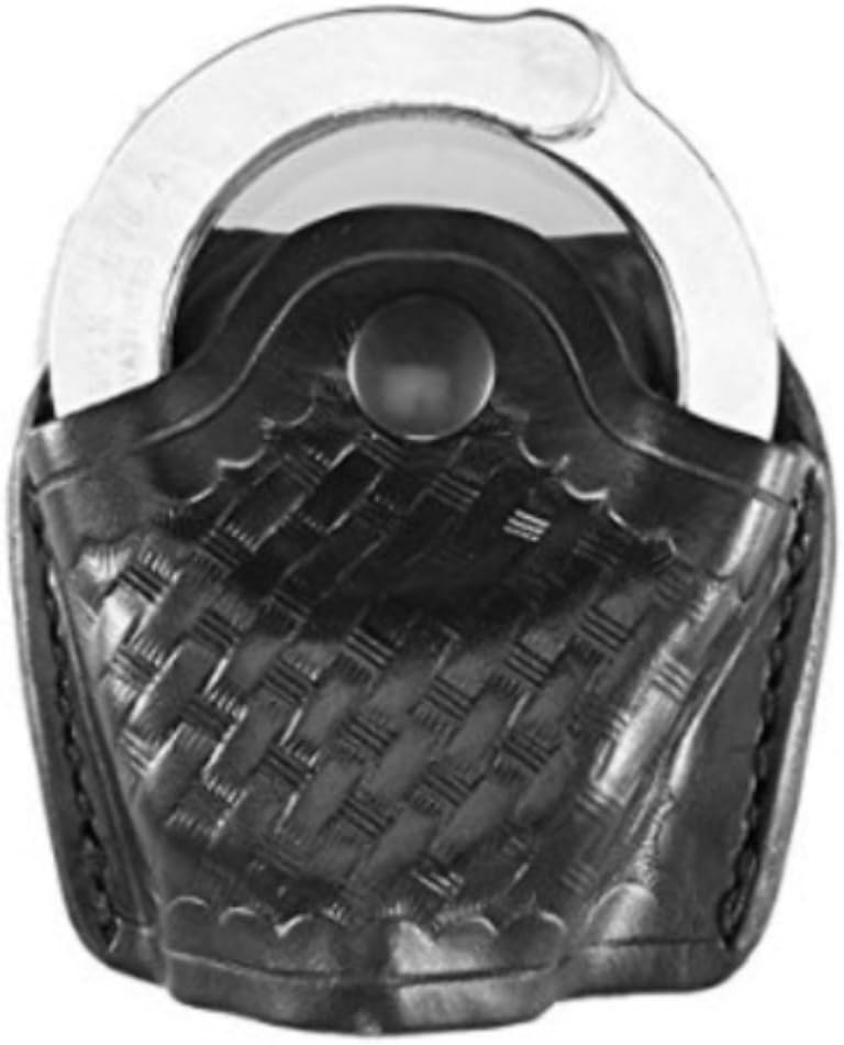 Aker Leather 506 Handcuff Case, Open Top