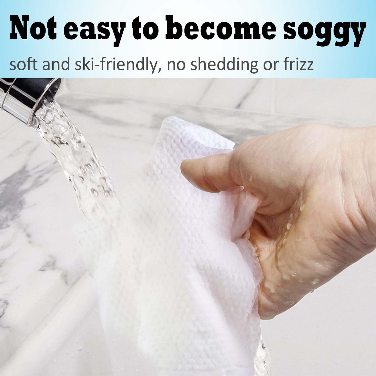 120 Pcs Compressed Towels, 9x9in Fast Expanding Disposable Face & Body Towellets, Portable Camping Towels for Travel, Gym, Outdoor Activities