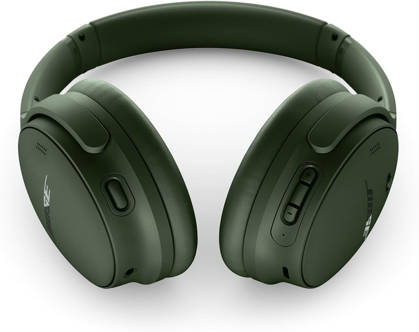 Bose QuietComfort Bluetooth Headphones, Wireless Headphones with Active Over Ear Noise Cancelling and Mic, Deep Bass, Up to 24 Hours of Playtime, Sandstone