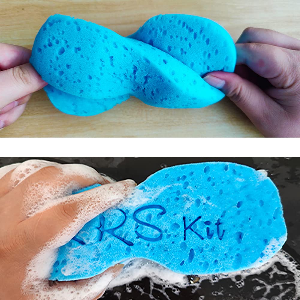 Practical Bike Washing Sponge Bicycle Maintenance Supplies Cleaning Brush Foam Clean Tool for Bike Frame Components