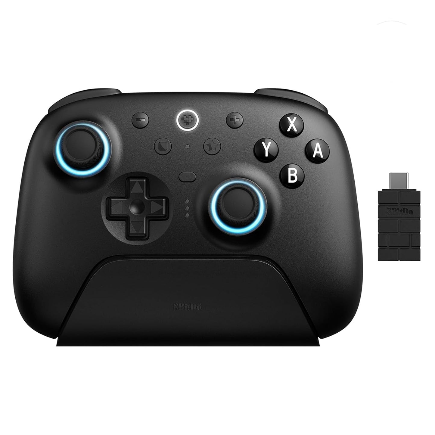 8BitDo Ultimate 2 Bluetooth Controller for Switch, Switch 2, PC&Windows,Switch Pro Controller with TMR Joysticks,Tactile/Hall Triggers,Programmable L4/R4 Bumpers,2 Back Paddle Buttons,RGB Ring,Yellow