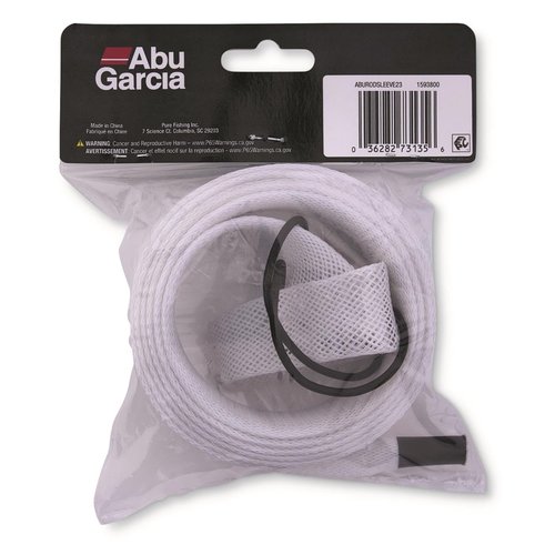Abu Garcia® Premium Fishing Rod Sleeve, 67 in., Lightweight and Extremely Durable Woven Nylon PET Fishing Rod Cover, Reinforced Tip, Easy-Close Drawstring