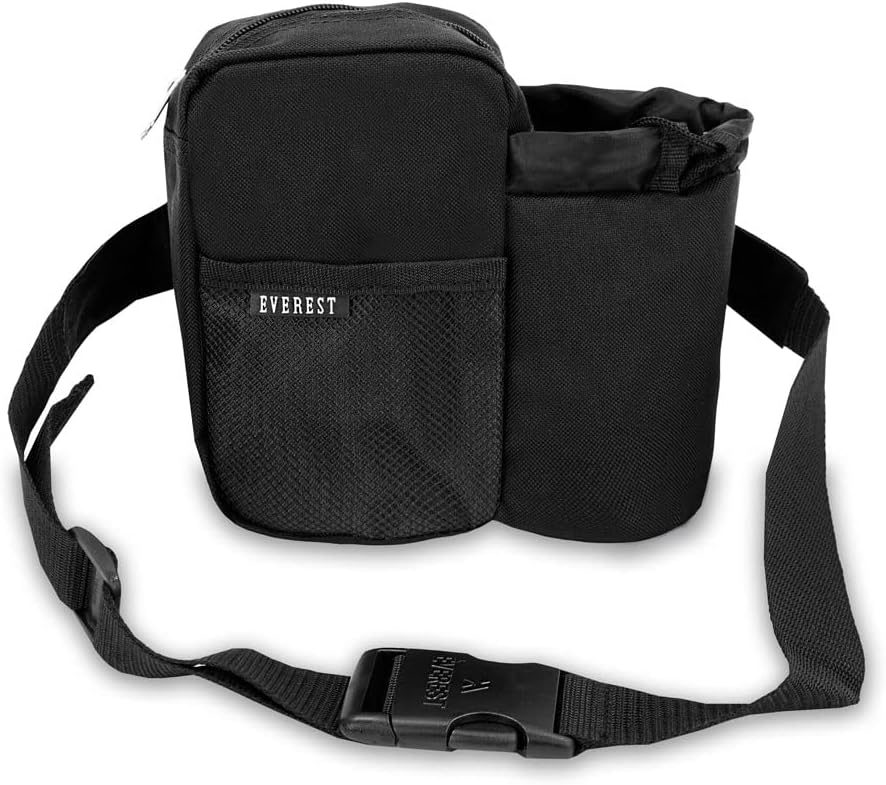 Everest Sports Bottle Waist Pack, Navy, One Size