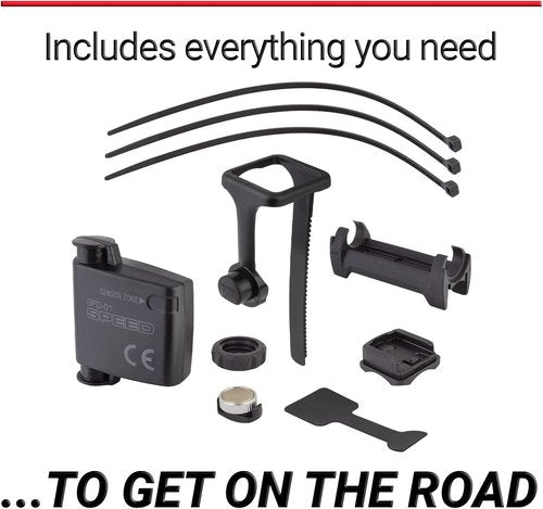 CatEye Padrone Wireless Bike Computer - Oversized Display Speedometer & Odometer with FlexTight™ Mount