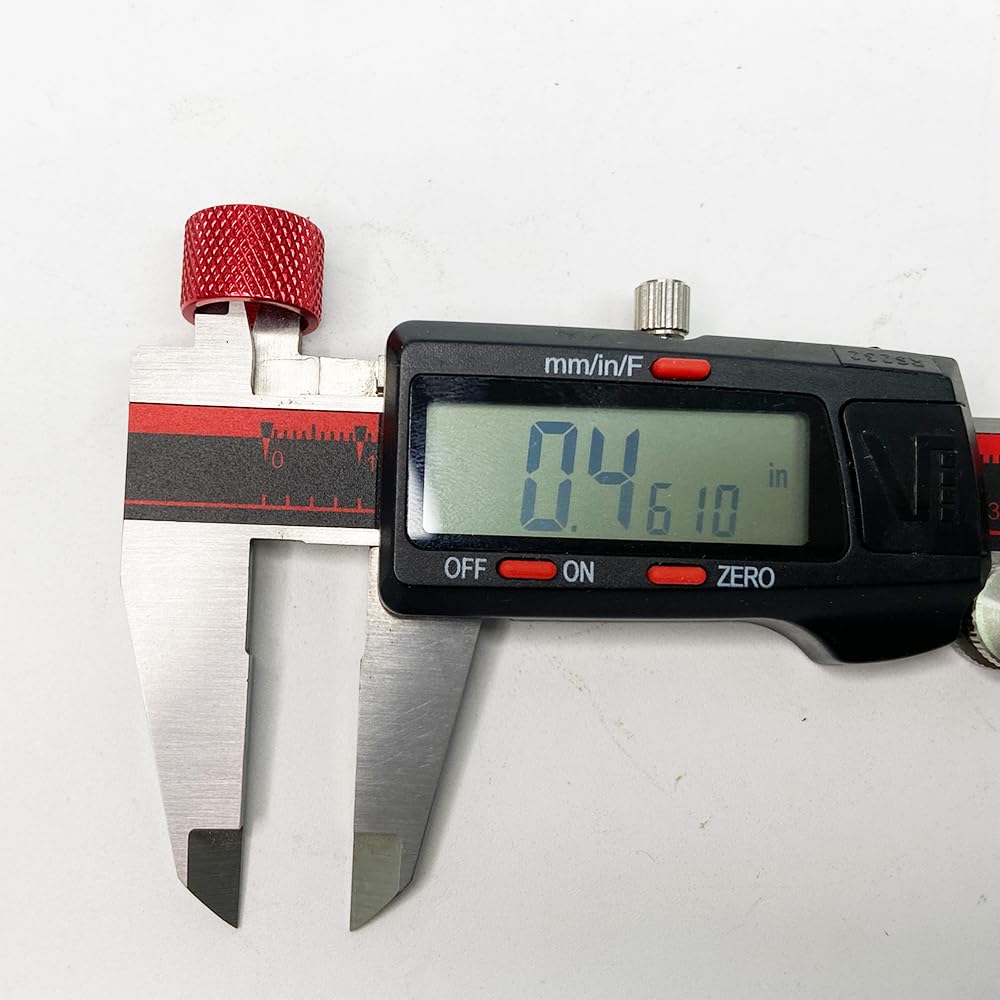 1/2x28 Thread Protector with Crush Washer for 22LR (Red)