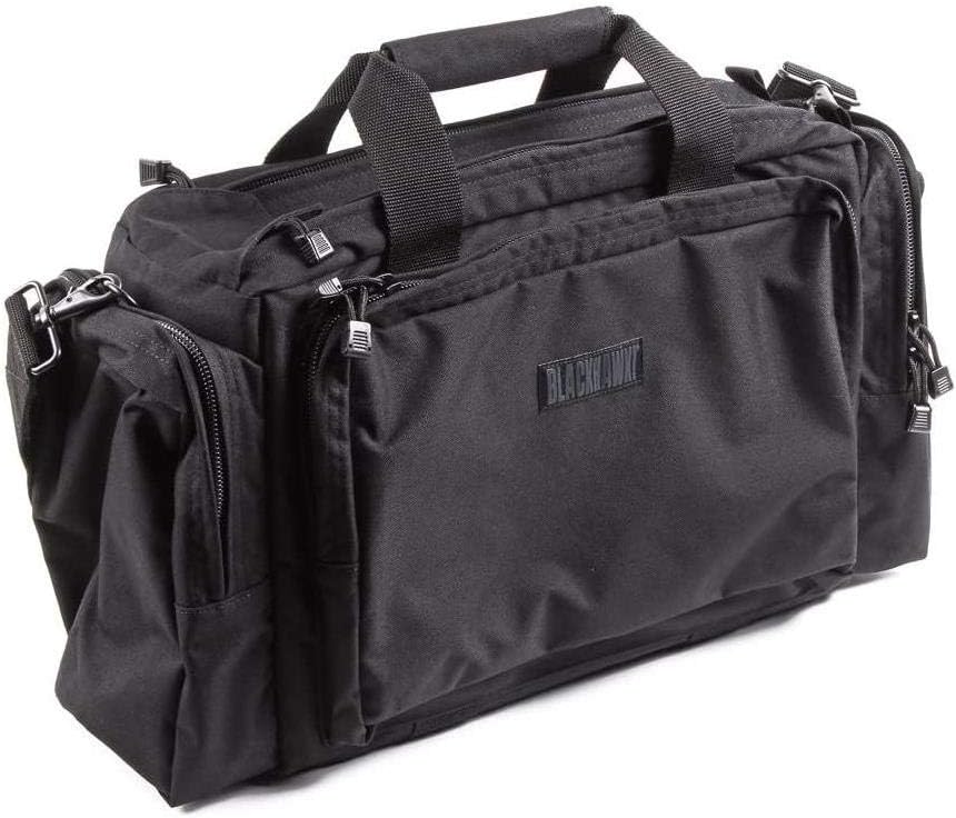 BLACKHAWK 80SB06BK Enhanced Pro Shooters Bag, Black