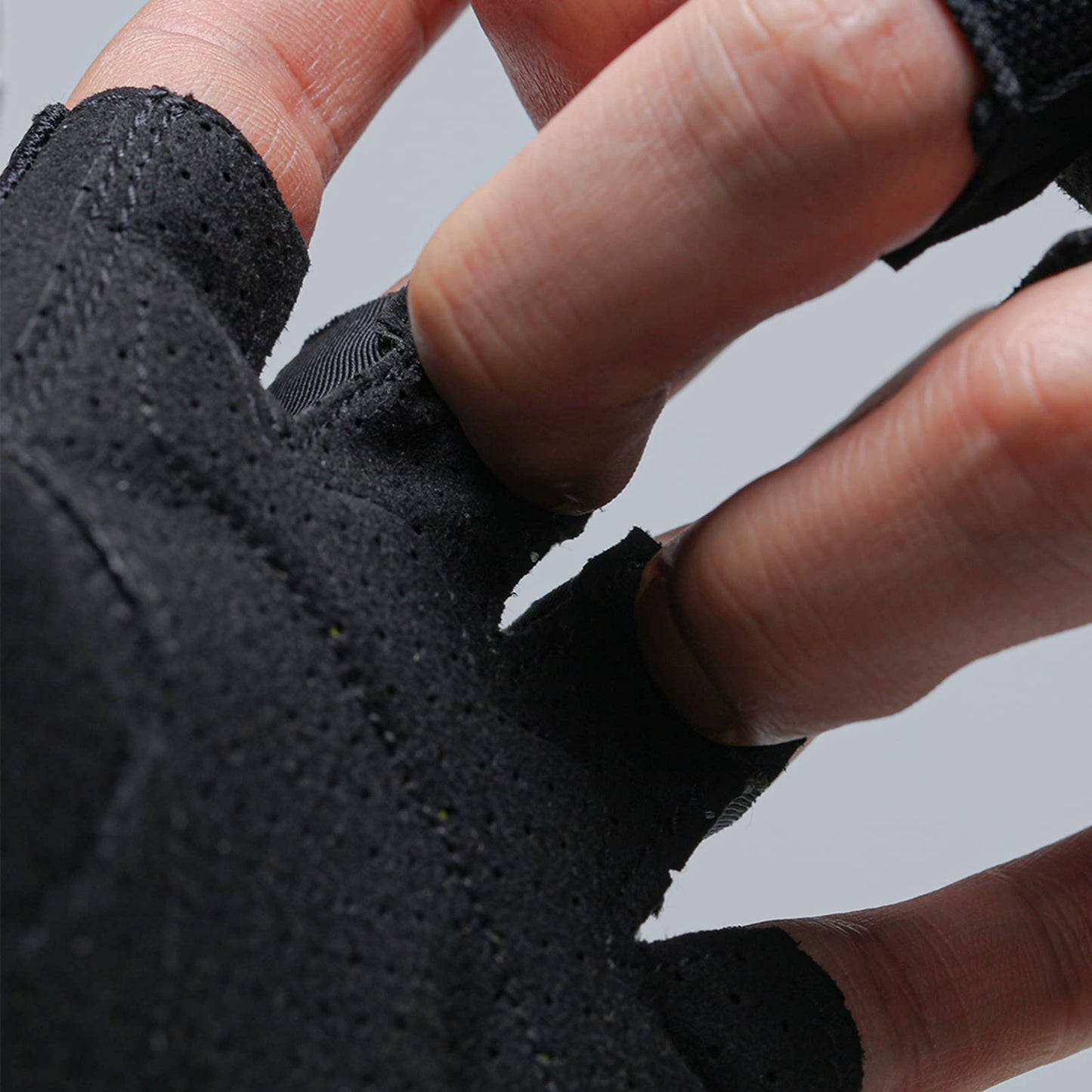 DUEECO Cycling Gloves - Anti-Slip, Shock-Absorbing XRD Pad, Light Weight Breathable MTB Biking Gloves for Men & Women (Black, X-Large(Palm Width 9-9.5cm))