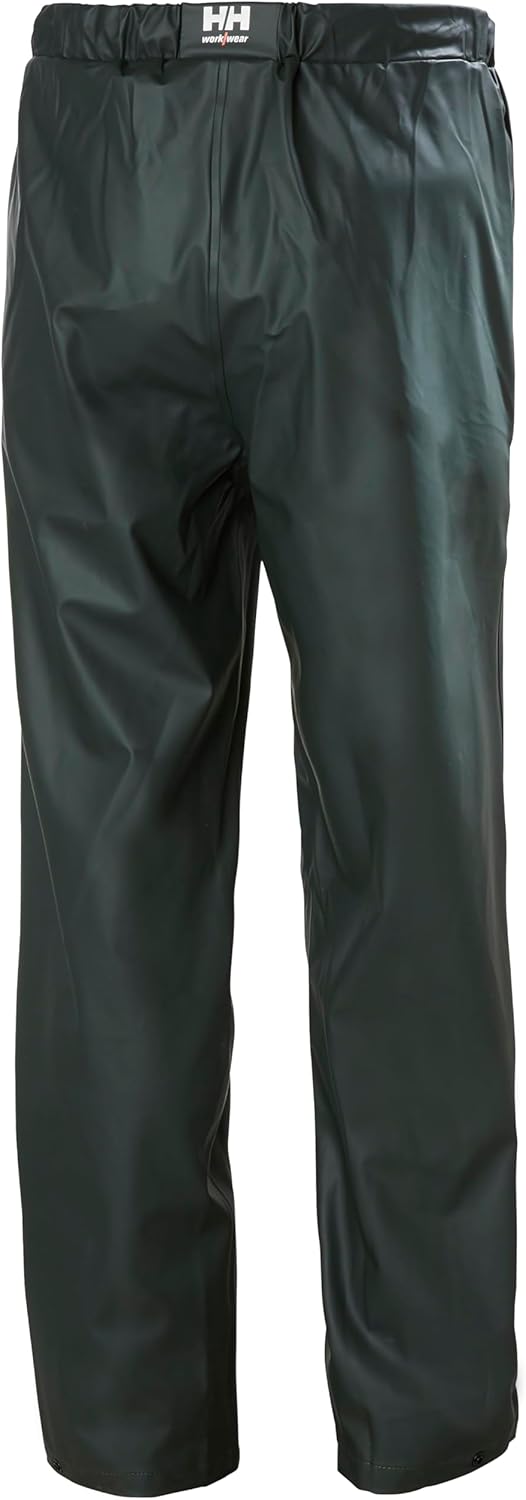 Helly-Hansen Workwear Voss Men's Waterproof Rain Pants - Elastic Waist, Adjustable Hem - Reflective Safety Waterproof Pant