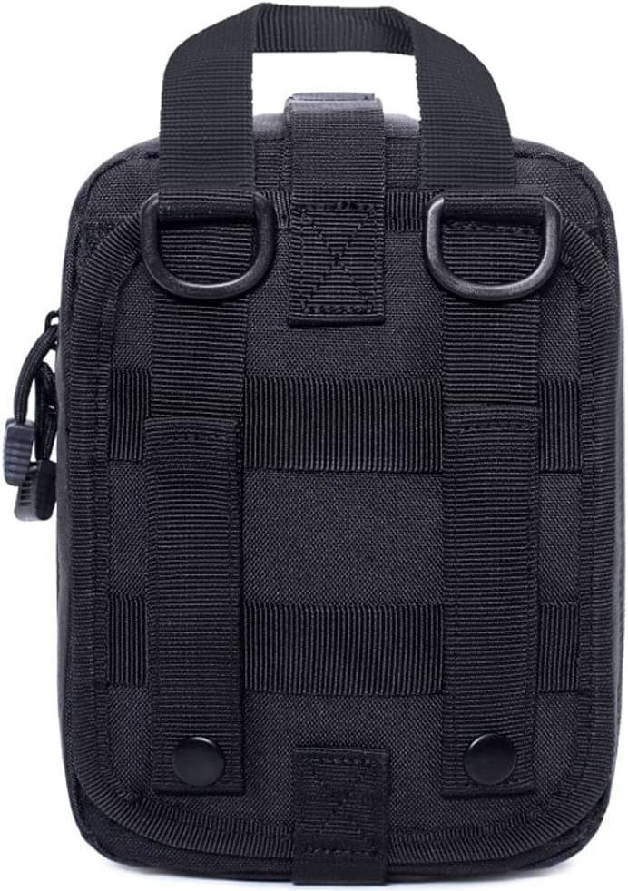 1000D Molle Ifak Pouch Rip Away, Tactical Tear Away Medical Pouch Empty, Military First Aid Pouch Bag Only for Camping Hiking Travel